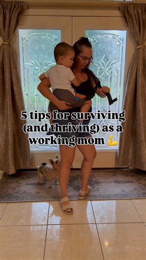 5 working mom tips to make life a little easier 💪 1️⃣ Plan the night before: lunches, clothes, schedules ✅ 2️⃣ Embrace “good enough”: meals and chores don’t need to be perfect ✅ 3️⃣ Batch tasks: errands, laundry, meal prep ✅ 4️⃣ Accept help: partner, family, friends ✅ 5️⃣ Celebrate small wins: kids are fed and in bed…you crushed it ✅ #WorkingMomLife #MamaMode #MomLifeUnfiltered #MultitaskingMama #reallifemom #workingmomlifestyle | Monique | Life with 2 under 3 • Boy mom in FL