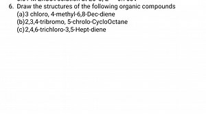 Draw the structures of the following organic compounds(a) 3 ch... | Filo