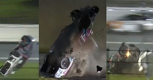 NASCAR driver flips 10 times in violent, SAVAGE crash at Daytona