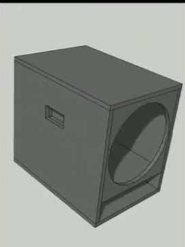 12inch subwoofer box design • box subwoofer 12inch