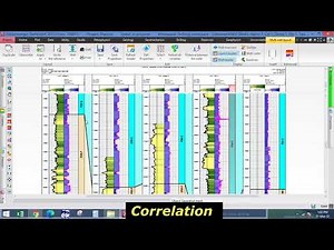 How to Create Well Correlation in Techlog || Techlog Tutorial ||