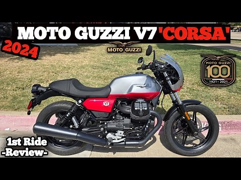 2024 Moto Guzzi V7 Stone Corsa Ride & Review | Ducati & Triumph Can't Compare!