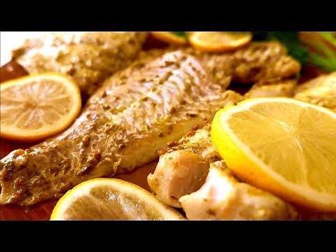 Grilled Cod Recipe with Basil Pesto Sauce