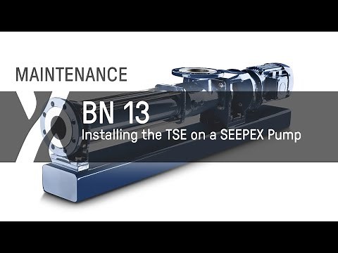 Maintenance: BN - 13 - Installing the TSE on a seepex Pump