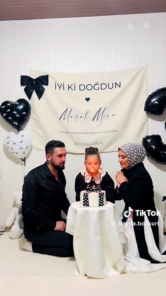 Masal Mira'nın 3. Doğum Günü Kutlaması