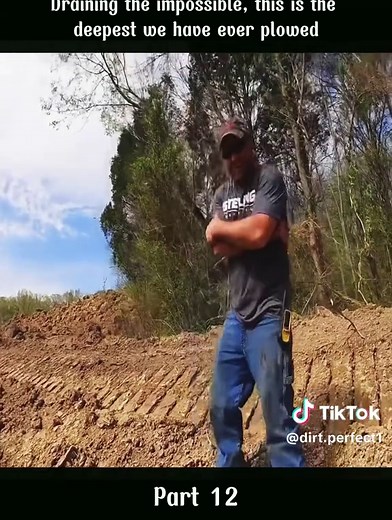 Draining the impossible, this is the deepest we have ever plowed | Part 12 #cabin #flooding #bulldozerworking #farmdrainage #tileplow