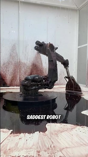 The saddest robot in the world.