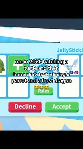 this is so painful to watch. and i miss my parrot so much guys 💔 idek what i ended up trading the turtle for prob something stupid #adoptme