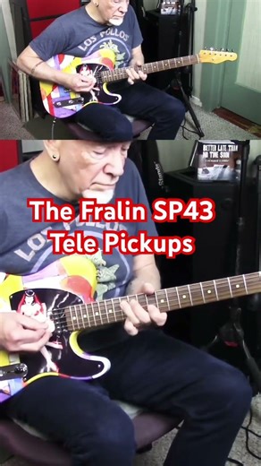 The Lindy Fralin SP43 pickups for Tele #bluesguitar #fralinpickups #telecaster