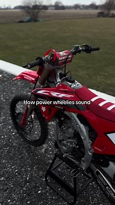 Gonna loop soon #dylancrf #powerwheelies #un4decals #fyp #honda | honda