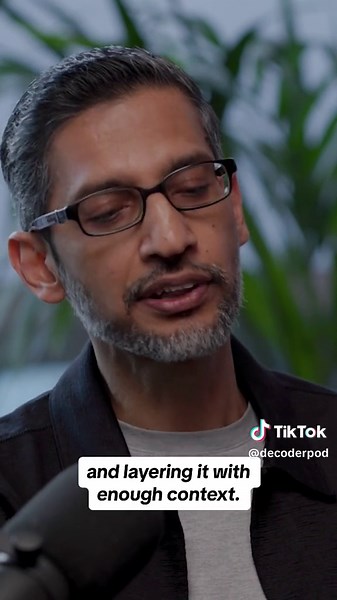 Google CEO Sundar Pichai discusses AI hallucinations and why Google, OpenAI, and others still have to tell users to fact check chatbots. #ai #google #gemini #openai #chatgpt #web #search