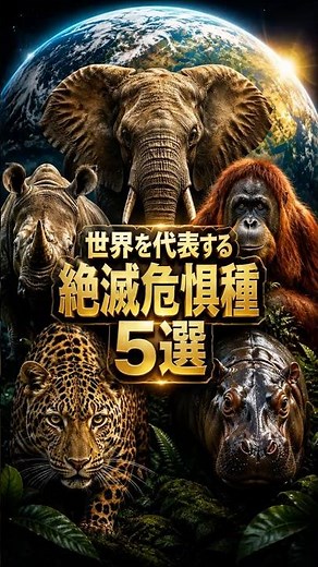 Top 5 Endangered Species of the World (They're Disappearing Before Our Eyes...)