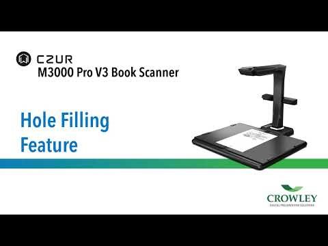 CZUR M3000 V3 Pro | Hole Filling Feature
