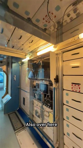 Check out the Destiny Module mockup at the INFINITY Science Center #destinymodule #ISS
