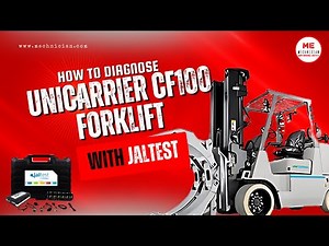 (EN) Unicarrier CF100 Forklift Diagnostics with Jaltest | Fault Codes, Sensor Monitoring #viral