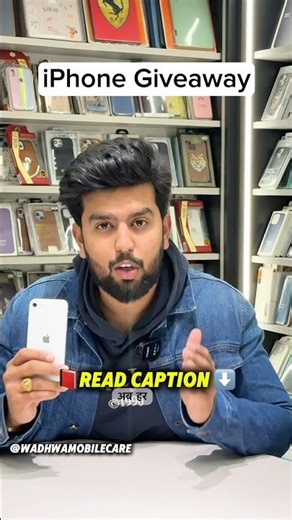 Free iPhone SE Giveaway | New Year pe Free iPhone only on @WadhwaMobileCare#iphonegiveaway #giveaway