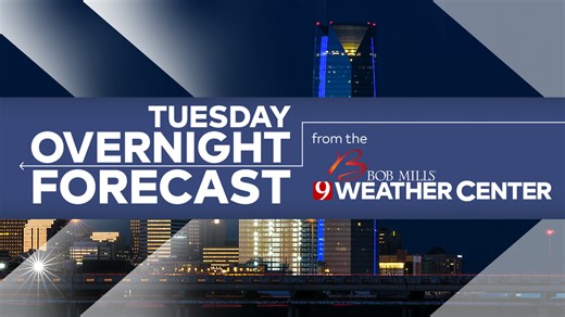 David Payne's Tuesday overnight forecast