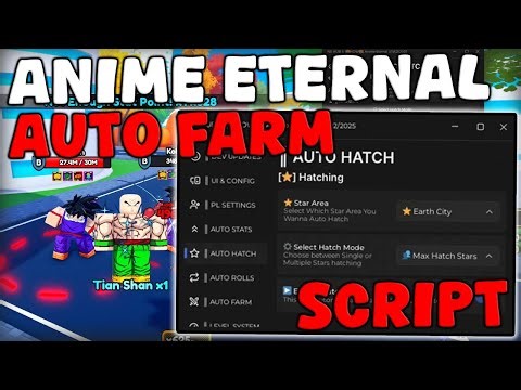 [🔥NEW] Roblox Anime Eternal Script Auto Farm, Kill Aura & MORE Pastebin 2025