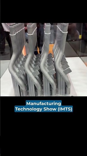 Metal Part Production via Powder Bed Fusion #3Dprinting #metalmanufacturing #IMTS