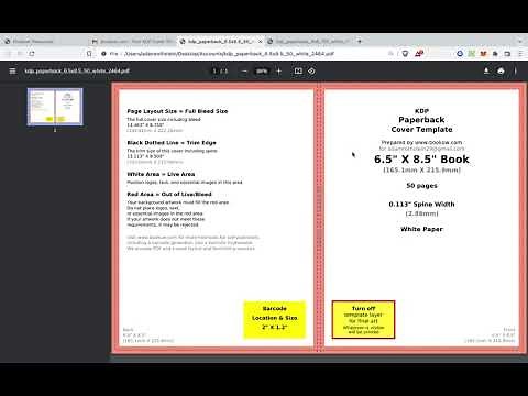 How to use bookow.com for KDP cover templates