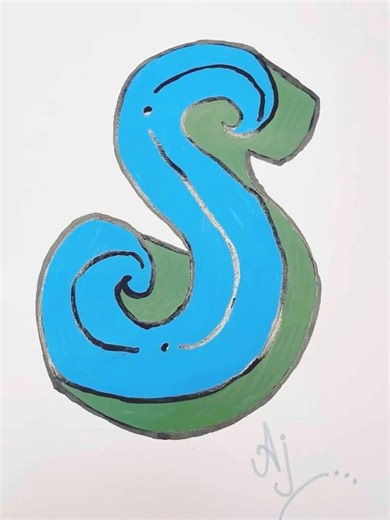 Drawing ✍🏻#Different Letter Writing Style #Colouring#Art🎨🖌️🖼️Creativity🖌️🎨✍🏻