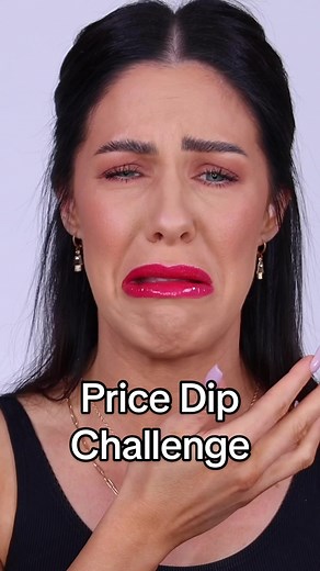 The level of lipgloss🤣 Part 2 of product price chooses my makeup dips😂💀 #makeup #makeupchallenge #onedipchallenge #viralmakeup #makeuptrend #makeupchallenges