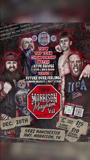 TAP into Tennessee All Pro Wrestling #Wrestletopia #wrestletopiatv