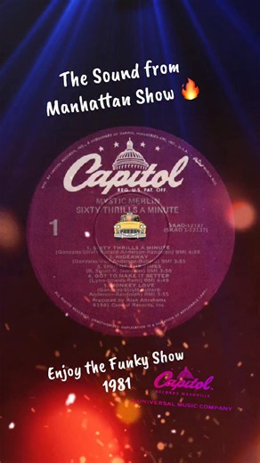 🇫🇷 La petite histoire d’un groove magique Mystic Merlin avec son single – Sixty Thrills A Minute (1981, Capitol Records). Impossible de passer à côté de ce bijou dancefloor signé Mystic Merlin. Sorti en 1981 sur Capitol Records, Sixty Thrills A Minute capture parfaitement la transition entre soul orchestrée des 70s et funk électronique pré-disco / boogie du début des 80s. Mystic Merlin : quand le funk flirte avec la magie. À leurs débuts, le groupe s’appelait Mystic Merlin’s Magic Band. Oui, i
