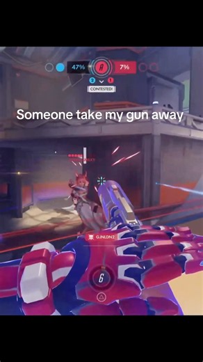 The WORST Cass Player Of All Time 😭 #overwatch2 #gaming #overwatch #overwatchclips #ow2
