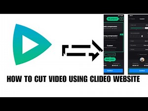 How to cut video on clideo website