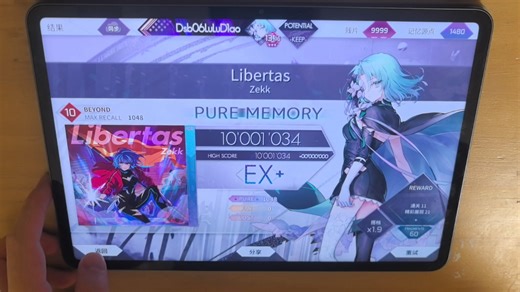 【Arcaea/灵动绝灭】Libertas Beyond 10 PURE MEMORY（Max-14）
