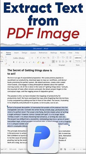 How to Extract Text from PDF Image? OCR Scanned PDF to Text