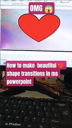❤️ Amazing Shape Transition Effect in PowerPoint | Easy & Beautiful Animation Tutorial