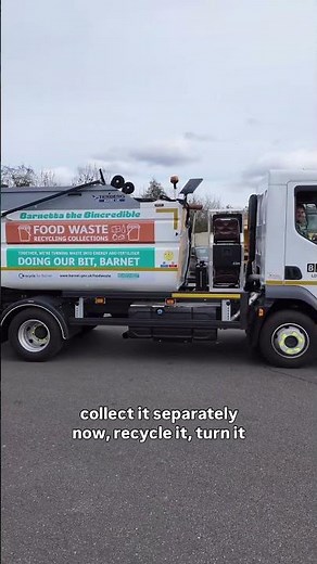 “Please help Barnet to do our bit & use your food recycling bin!” says Cllr Alan Schneiderman 🥕🍏🍗