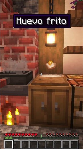 ¡Así se hace el HUEVO FRITO en Minecraft con Farmer’s Delight! 🍫🔥 (1.21.1)