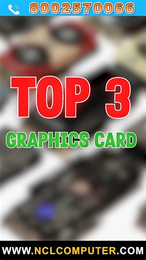 Top 3 Graphics Card under 10K..! . . . . . . . . . . . . . . . . . . . #graphicscard #tech #nclcomputer #amd #nvidea | NCL Computer