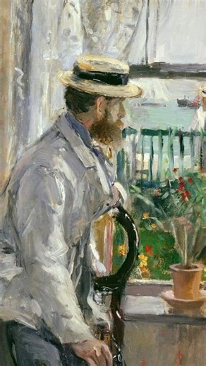 Eugène Manet à l'île de Wight (1875) par Berthe Morisot