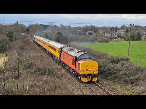 HNRC Swietelsky 37405 & 37419 with the 1Q94 Test Train 26/02/2026