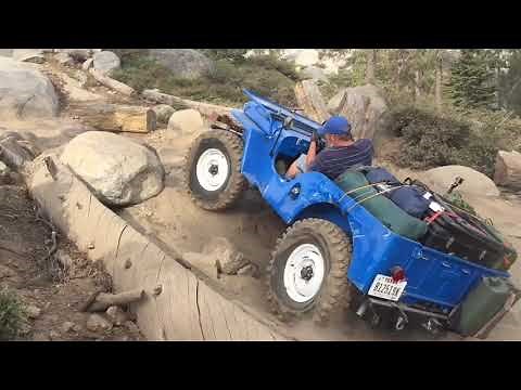 Vintage Willys Jeeps Rubicon Trail 2018 (Day 1)