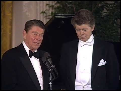 State Dinner Arrival of Mikhail Gorbachev and Raisa Gorbachev, Entertainment on December 8, 1987
