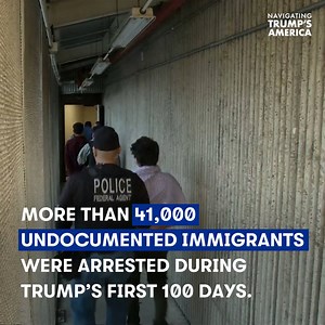 984K views · 4.1K reactions | More than 41,000 undocumented immigrants were arrested during Trump's first 100 days — and many families are devastated. | Mic | Facebook