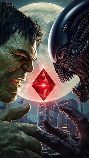 Hulk vs Alien Hulk 😱 Red Diamond Mission #short