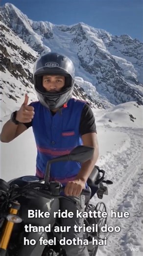 Ep2 || Rohtang Pass Snow Ride 😱 | Manali Bike Adventure #Shorts #shortsfeed @thesatyatravel
