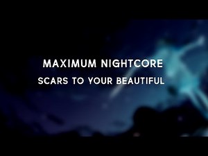 Nightcore - Scars To Your Beautiful (Male Version)