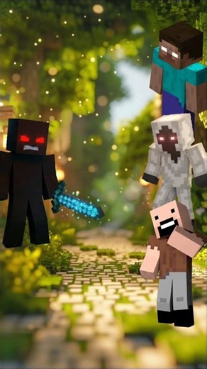 Null with avaritia sword Vs Entitys and Herobrine #minecraftshorts #shortsfeed #trendingshorts