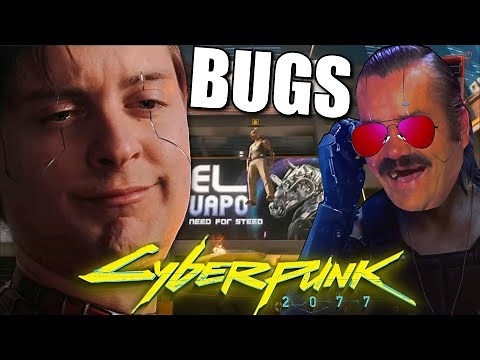 30 BUGS ALUCINANTES de CYBERPUNK 2077