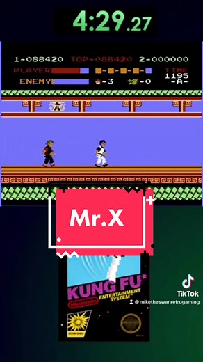 I hate mr.x #nes #kungfu #speedrun #retrogaming #fypシ #foryourpage #trending #viral