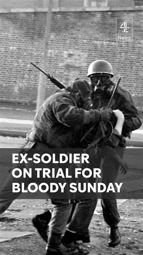 An ex-paratrooper will stand trial for charges of murder and attempted murder on Bloody Sunday. A judge ruled there is sufficient evidence for Soldier F to stand trial, the only soldier to be tried after 13 protesters were killed in Londonderry in 1972. #SoldierF #NorthernIreland #BloodySunday #Troubles #Channel4News | Channel 4 News