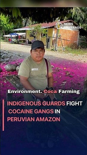 Indigenous Guards Fight Cocaine Gangs in Peruvian Amazon #worldnews #news