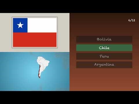 Can You Identify All 12 South American Flags? | Flag Quiz - Easy Level!